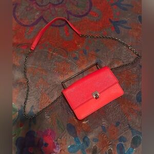 Botkier red crossbody bag